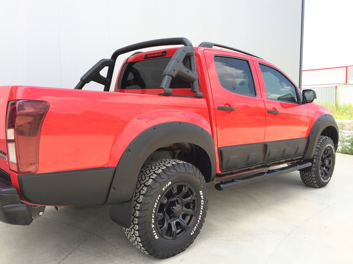 фото №6, Isuzu d-max подкрылки расширители колёсная арка крыльев