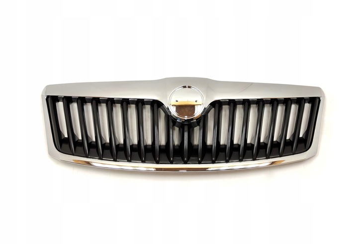 фото №1, Skoda octavia ii 09- решітка решітка решітка радіатора чорний хром