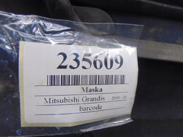 фото №10, Mitsubishi grandis капот лак a72a
