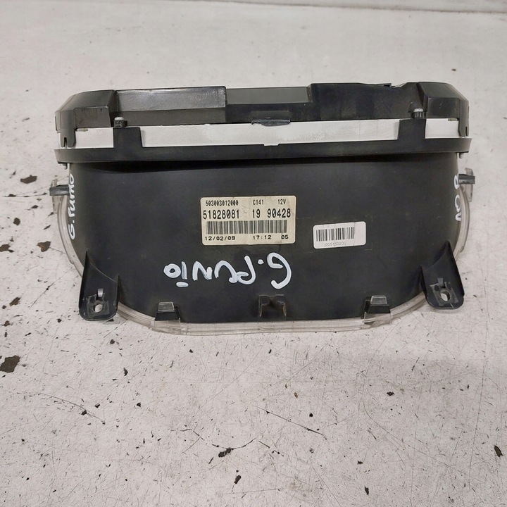 фото №6, Fiat grande punto 1,4t спідометр  прилади 51828081 1990428 503003012000