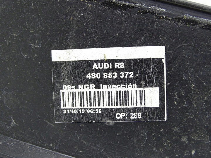 фото №8, Планка накладка порогова права audi r8 4s 16- 4s0853372