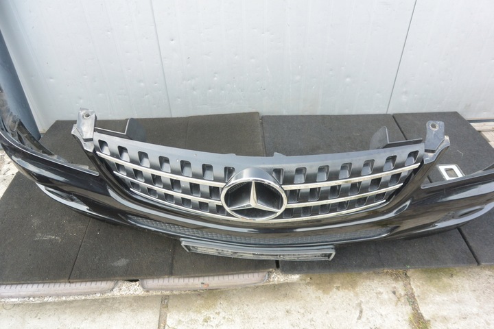 фото №13, Mercedes ml w164 бампер решітка радіатора перед 05-09 197 kpl pdc h7