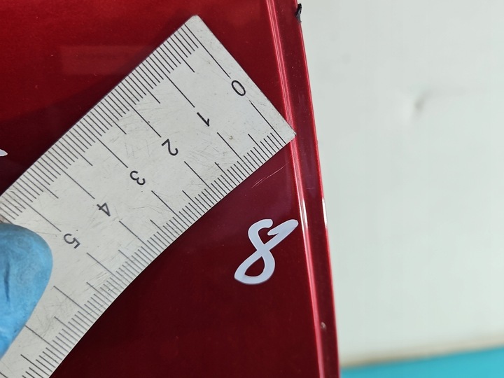 фото №11, Двері зад праві kia niro i 16-22 бордовий cr5