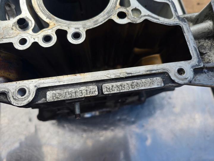 фото №5, Блок  двигуна bmw e90 e91 e92 e93 e87 e81 1.6 1.6i n43b16 7552789