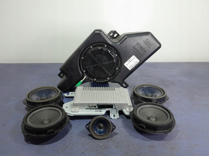 фото №1, Ford mondeo mk5 рестайлинг универсал набор динамиков sony усилитель ds7t-18t806-eb