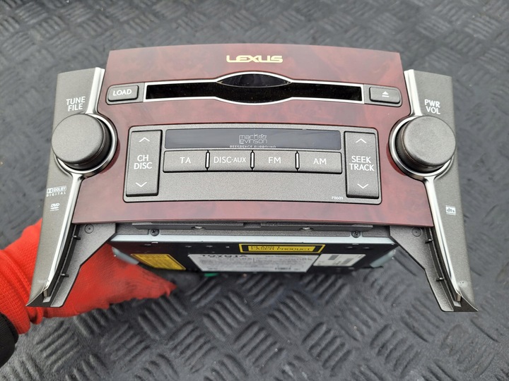 фото №1, Радио cd модель levinson 86120-50l50 lexus ls 600 ls600 h ls460