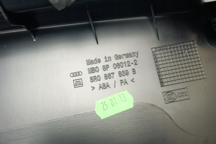 фото №7, Захист завершення стеля audi q5 sq5 8r 8r0867839b 4pk