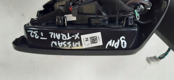 фото №8, Nissan x-trail t32 зеркало левая 9 pin
