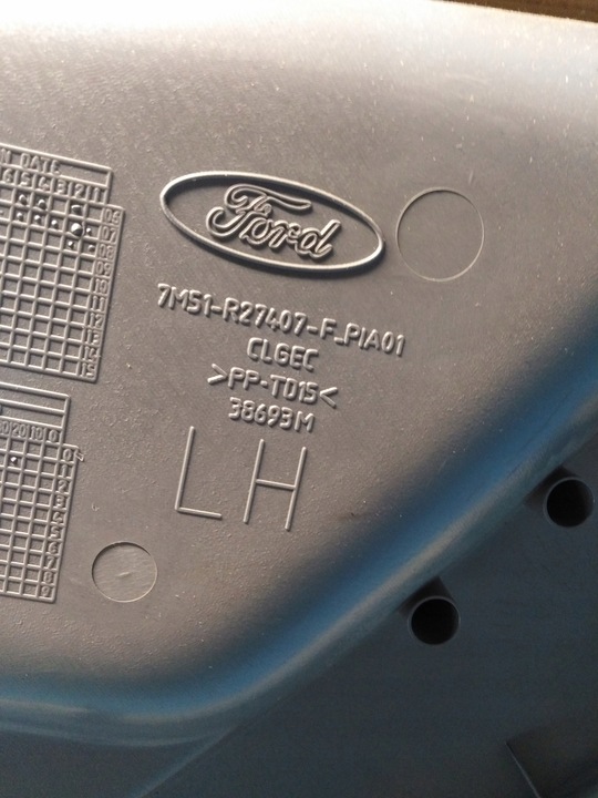 фото №5, Боковина оббивка двері лівий зад ford c-max kuga