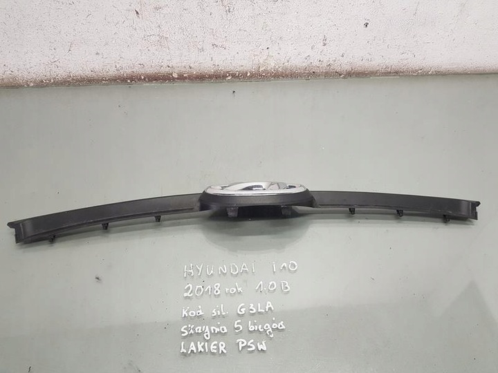 фото №6, Решітка радіатора решітка hyundai i10 ii 86351-b9500