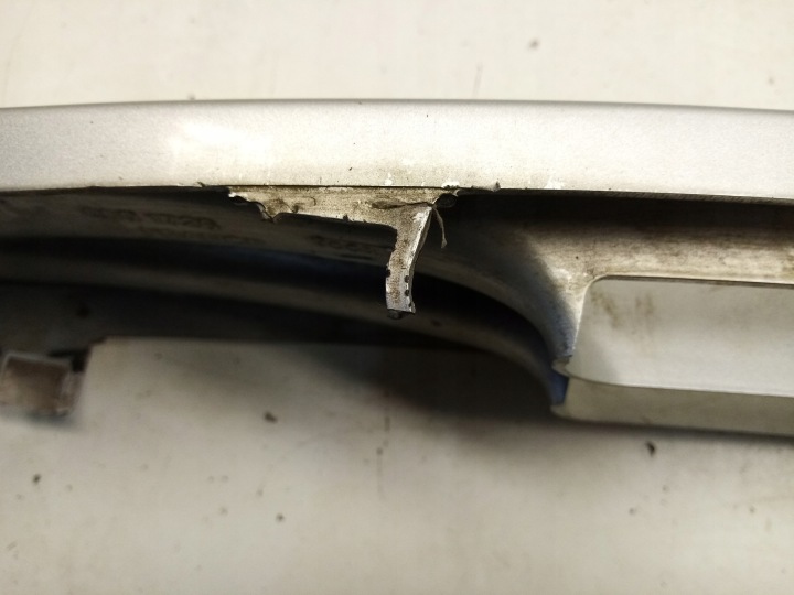 фото №9, Решётка решётка smart fortwo рестайлинг 03-07 0001726 серебряная