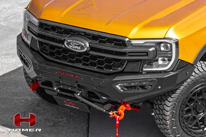 фото №14, Бампер переднє сталевий offroad hamer atlas ford ranger 2022-