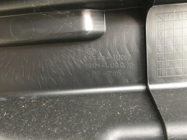 фото №6, Боковина багажника правий kia sportage iii