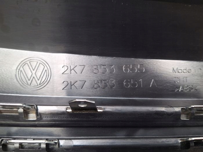 фото №10, Vw caddy 2k7 решётка радиатора решётка хром 2k7853655 2k7853651a