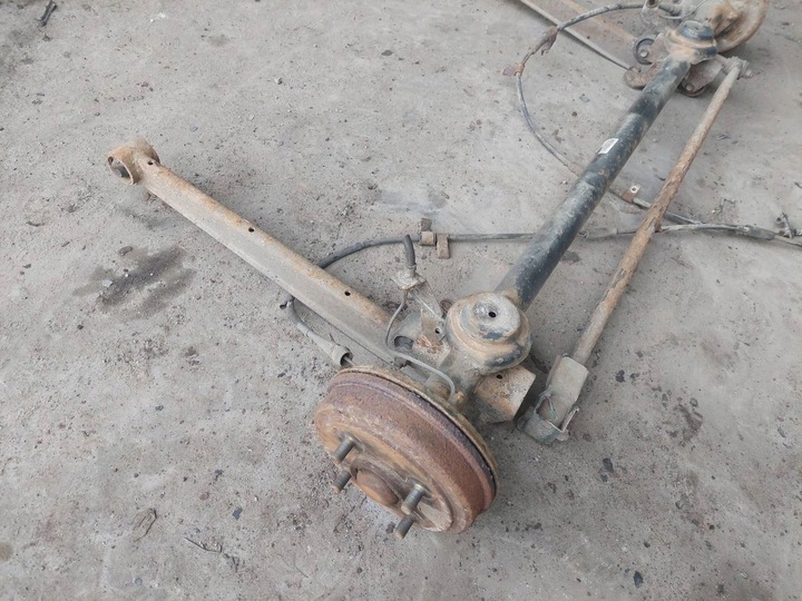 фото №3, Балка ось подвешивание зад барабаны bez abs daewoo matiz