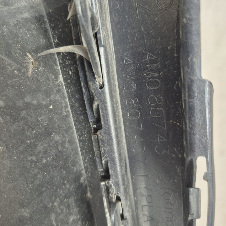 фото №12, Audi q7 4m s-line рестайлінг 24- бампер перед переднє spr pdc 4m0807437s