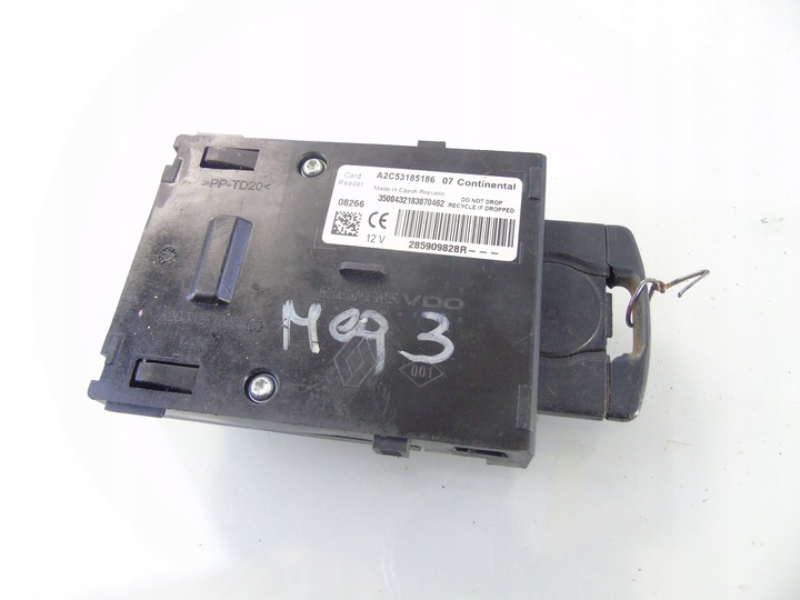 фото №5, Считыватель карт карта renault megane iii 285909828r