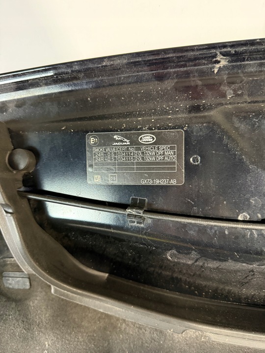 фото №10, Jaguar xe r-sport x760 капот перед передняя lrc pec ebony чёрный красивая оригинал