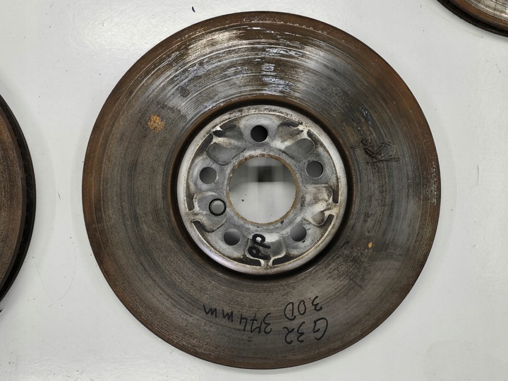 фото №6, Bmw 6 g32 м-пакет затискачі диски гальма комплект 3.0d 374/345