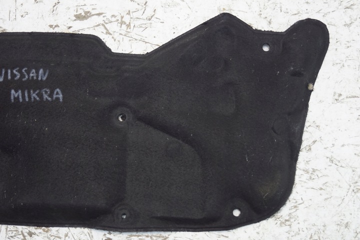 фото №5, Шумоизоляция капота + клипсы nissan micra k12