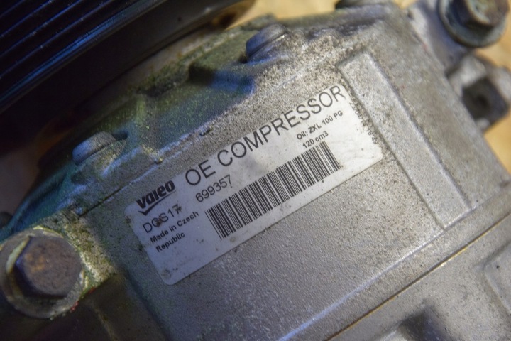 фото №16, Компресор кондиціонера vw,audi, seat,skod valeo 699357 компресор,