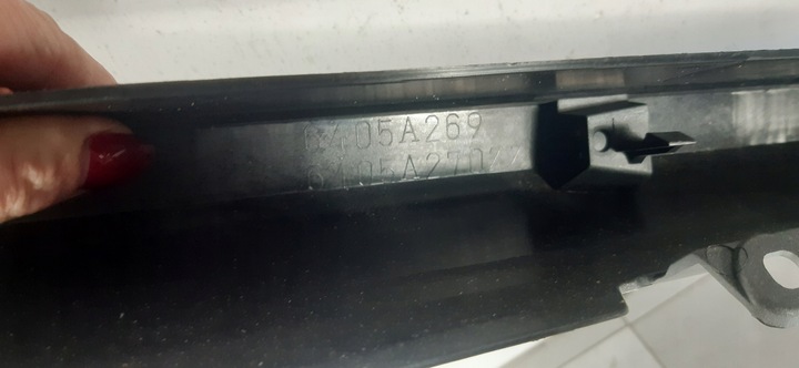 фото №10, Outlander iii рестайлінг 18- спойлер накладка перед