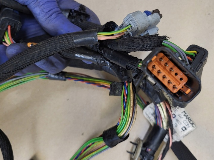 фото №11, Джгут двері установка лівий перед водія peugeot 508 i a оригінальний номер європа