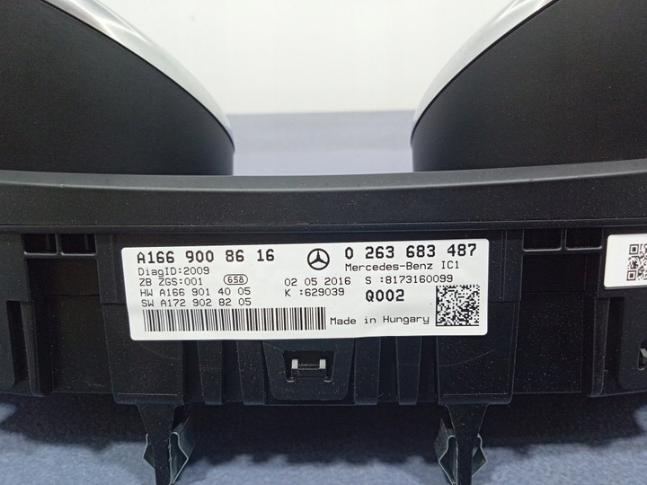 фото №6, Mercedes gls x166 gle w166 350d спідометр  прилади eu a1669008616