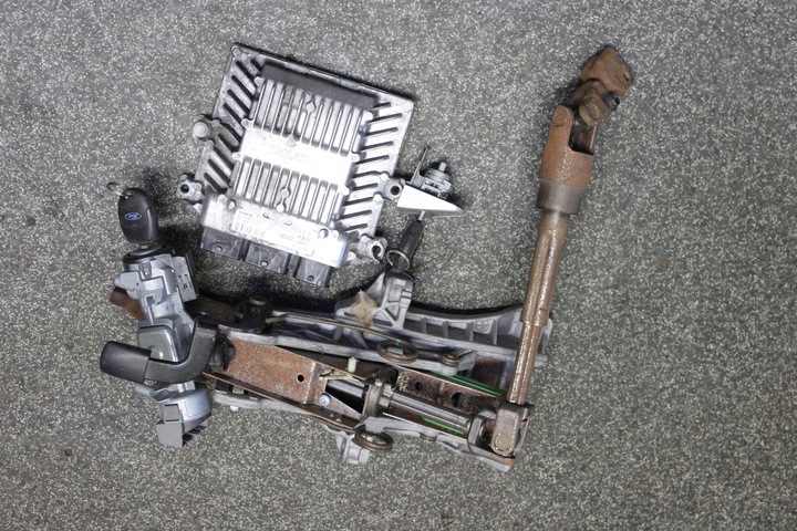 фото №1, Ford focus mk2 c-max 2.0 компьютер замок зажигания колонка