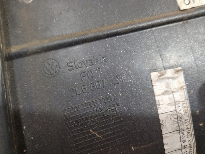 фото №16, 7l6807421 бампер зад версия pod 6pdc цвет la7w vw touareg 7l 2003-2010r