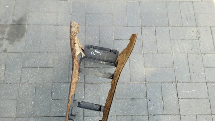 фото №8, Mercedes sl r129 тунель середній консоль каркас