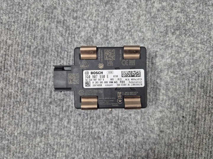 фото №5, Радар датчик acc дистронік датчик - vw seat skoda audi 3q0907550e