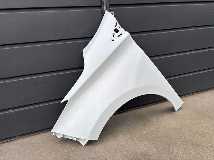 фото №6, Renault zoe крило лівий переднє оригінал. гарний ! w колір ! біла перлина !