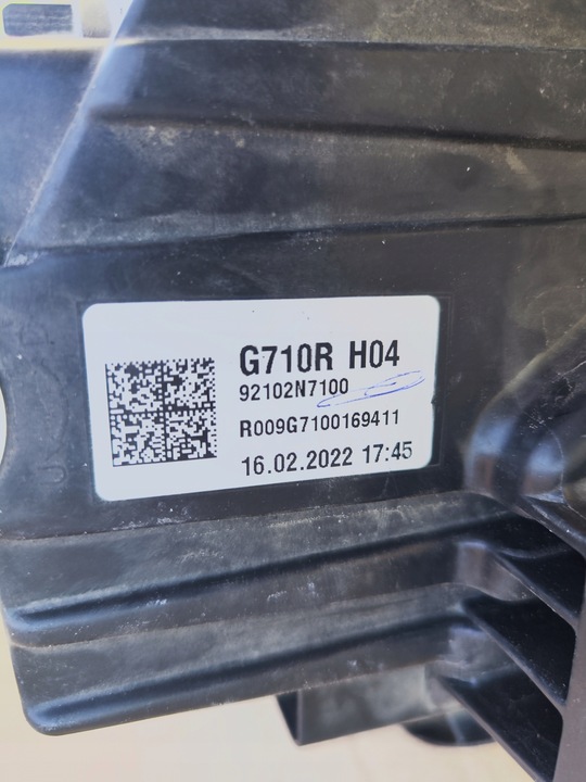 фото №10, Hyundai tucson iv 22r лампа повний led права перед 92102-n7100 92102n7100