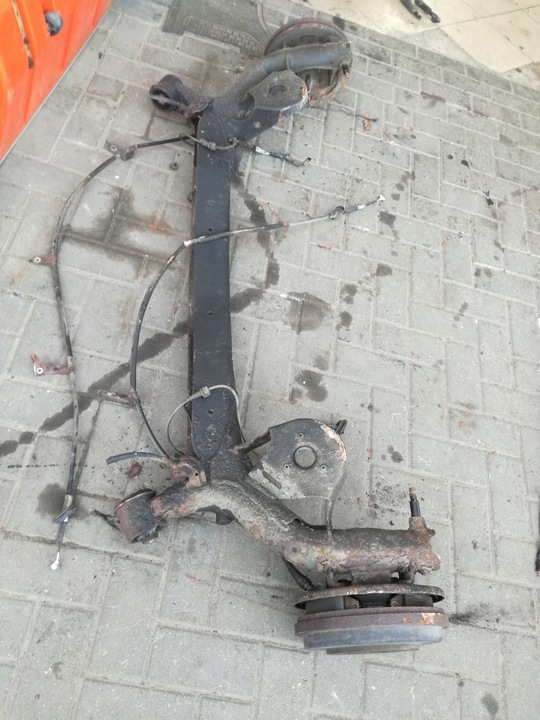 фото №4, Suzuki sx4 fiat sedici 2006 - 2012 год ось балка задняя