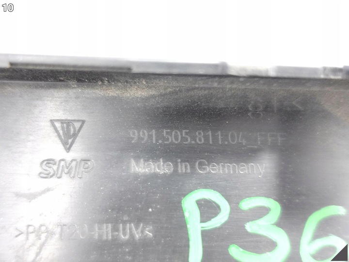 фото №11, Porsche 911 991 рестайлинг 17-19 диффузор накладка w бампер pod выхлоп спортивный