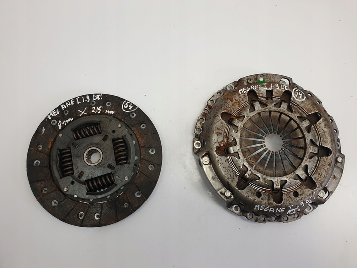 фото №1, Renault megane i 1.9 dci диск притиск зчеплення