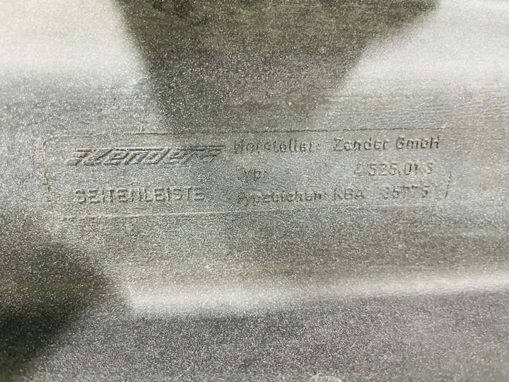 фото №12, Vw golf 2 zender планки порогові права ліва 1984-1989 рік