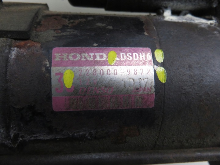 фото №5, Стартер honda cr-v ii rd_ 2.0 rd4 - k20a4 dsdh6 2280009872