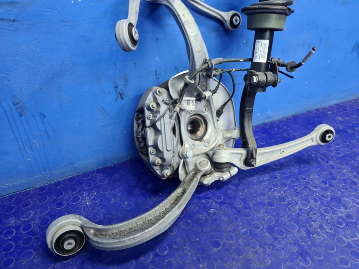 фото №10, Audi a7 c7 4g поворотна опора амортизатор ліва передня важіль 4g0407241c