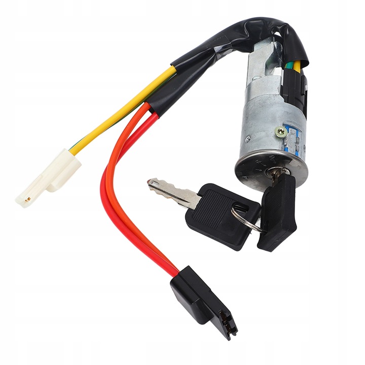 фото №9, Переключатель lufy замок зажигания зажигания з 2 ключами 4pin 7701038365 заменитель