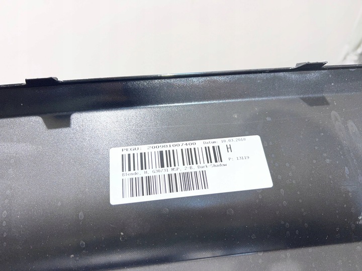 фото №9, Диффузор бампера зад bmw 5 g30 g31 м-пакет новый оригинал!! 5112 8064718