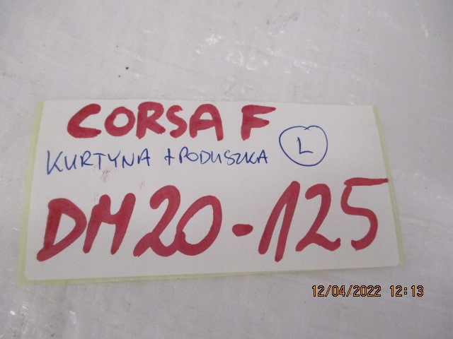 фото №14, Opel corsa f шторка подушка сидіння air bag комплект ліве