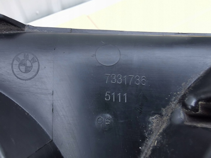 фото №9, Bmw 5 f10 f11 рестайлинг 13- правая решётка бампера перед 7331736