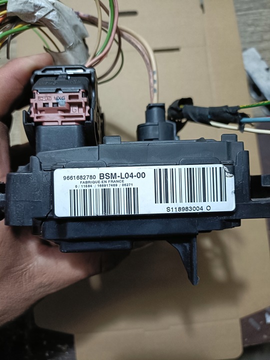 фото №5, Модуль bsm-l04 citroen c5 peugeot 9661682780 s118983004o