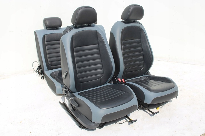 фото №6, Vw the beetle сиденья комплект сидений сидений сиденье обивка + боковина bo