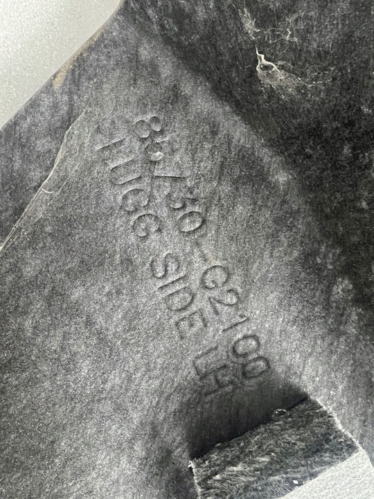 фото №9, Hyundai ioniq 2018 ліва сторона боковина / оббивка / багажника