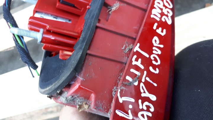 фото №9, A5 8t рестайлінг лампа ліва лівий зад w кришка багажника led