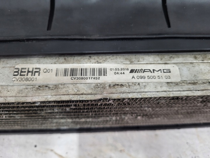 фото №6, Радиатор mercedes cla w117 45amg a0995005103