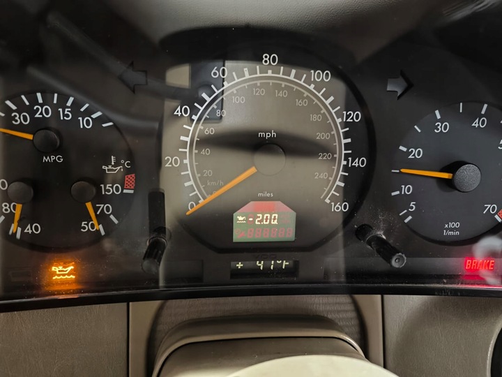 фото №13, Спидометр v8 po рестайлинг 4.2 5.0 mercedes r129 sl500 1294402911